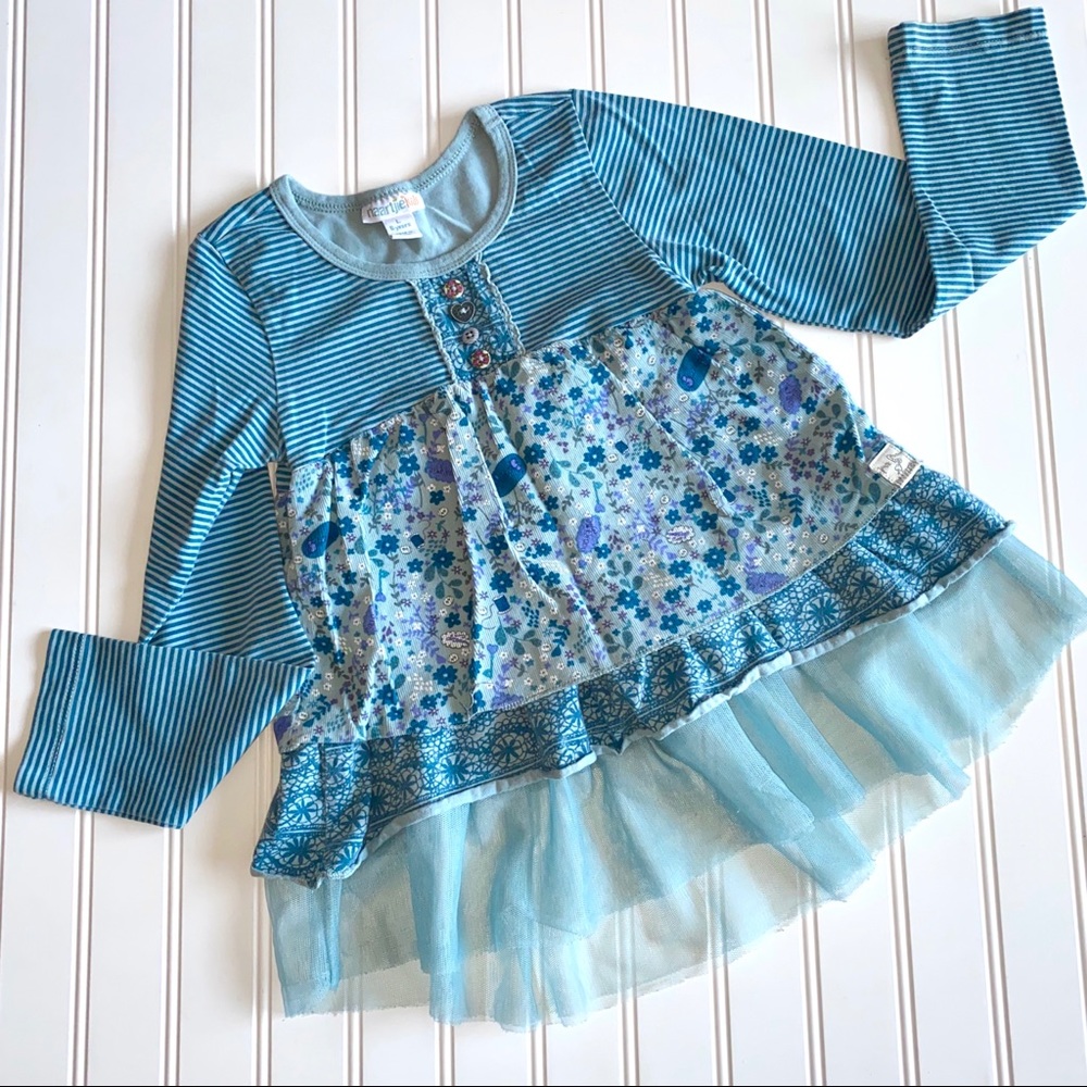 NWOT • Naartjie Patchwork Top | Girls Size 6 Years